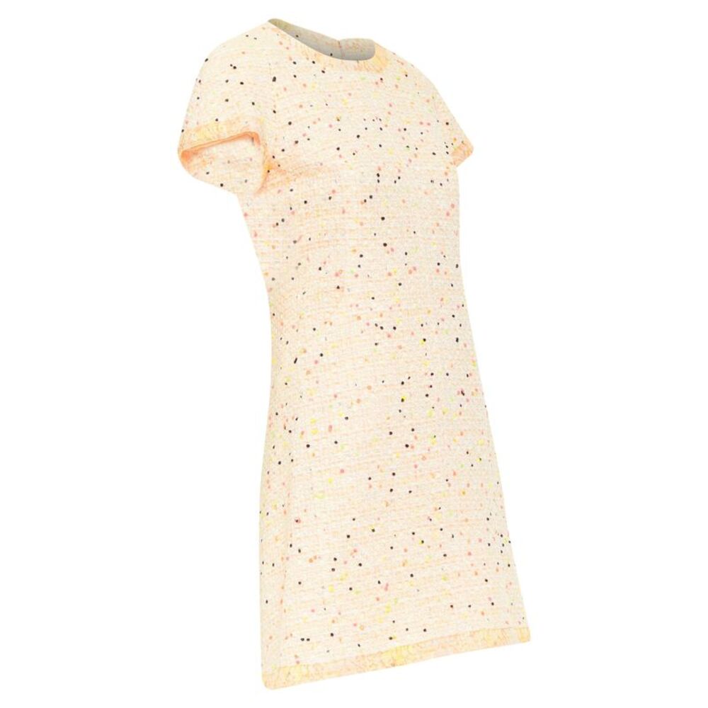 Chanel speckle tweed lace dress - Picture 3 of 9